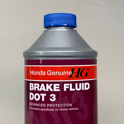 ZA@ HONDA (3 PACK) Genuine Dot 3 Brake Fluid Advanced Protection CU08740