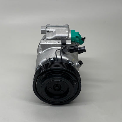 DENSO A/C Compressor With Clutch Silver/Black/Green 27722 471-6042