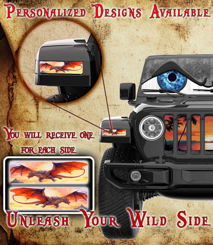 Dragon Jl and Gladiator Turn signal decal 16
