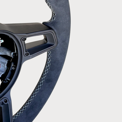 Manual Porsche 991.2 Steering Wheel in Red