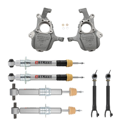 Belltech 21+ GM SUV SWB ONLY Front and Rear Lowering Kit w/ Street Performance Struts 1104SP