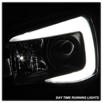 Spyder Subaru WRX 08-09 Projector Headlights - Halogen Model Only - Black PRO-YD-SWRX08-LBDRL-BK 5083944