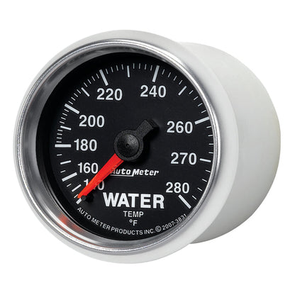 AutoMeter Gauge Water Temp 2-1/16in. 140-280 Deg. F Mechanical Gs 3831