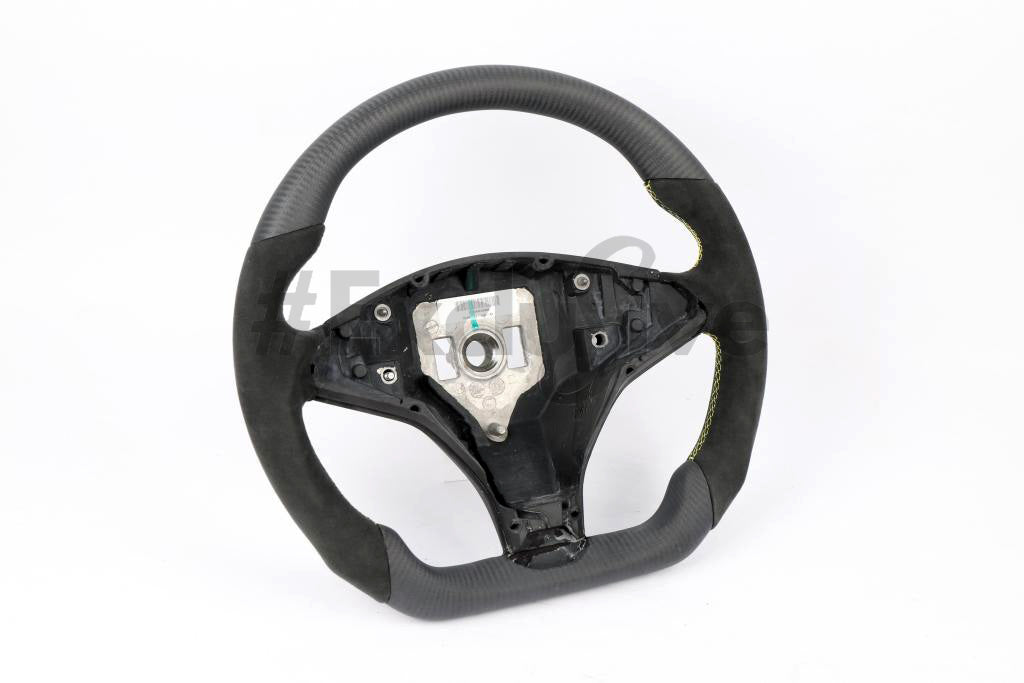 Tesla Model S & Model X Custom Steering Wheel by Exclusive Steering