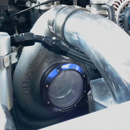 NGR Turbo Filter Replacement Cap - Blue (Fits 3in/2.5in Turbo Filters)