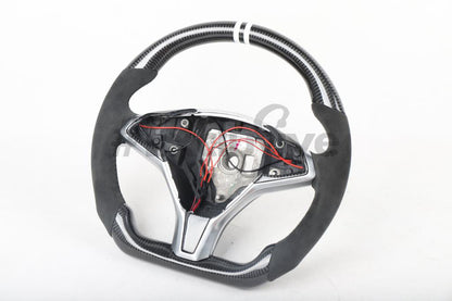 Tesla Model S & Model X Custom Steering Wheel by Exclusive Steering