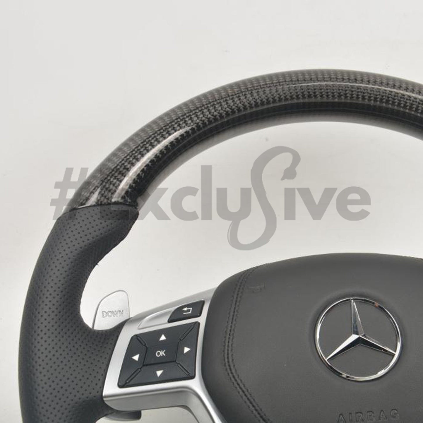 2010-2017 Mercedes Benz G / GLS / GL / ML Class Custom Steering Wheel by Exclusive Steering
