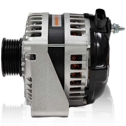 Mechman 170 Amp High Output Racing Alternator for GM Truck LS Brackets - Rear Output