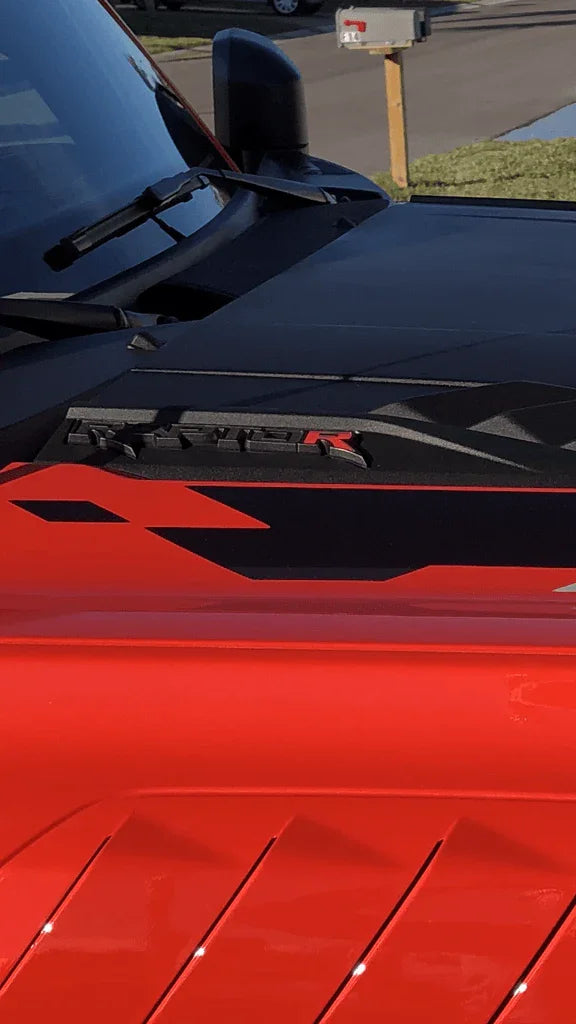 R Inlay for Hood Emblems - 2022+ Bronco Raptor