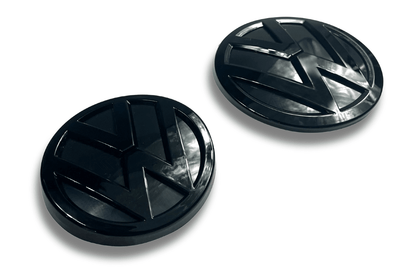 VW Golf 7.5 Black Aftermarket Emblem Set (2018-2019)