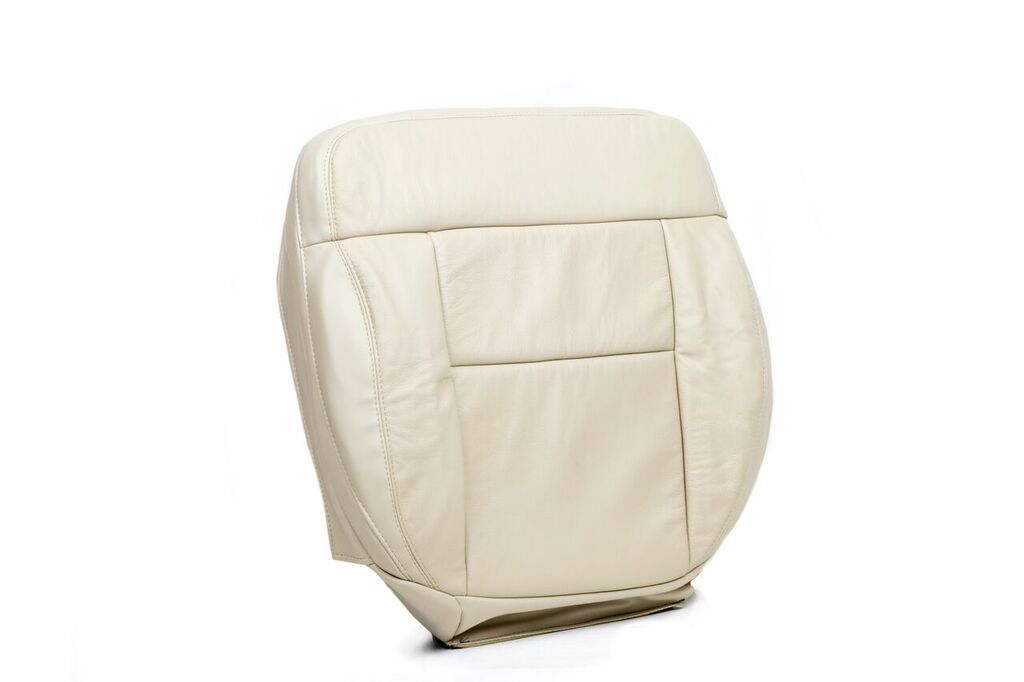 2004 Ford F150 Seat Cover in Light Parchment Tan: Choose Leather or Vinyl