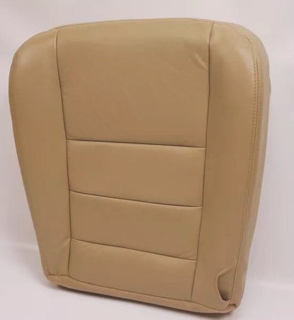 2002 2003 2004  Ford F250 F350 Lariat Driver Side Bottom Leather Seat Cover Tan