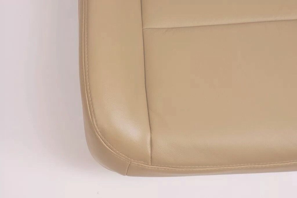 2002 2003 2004  Ford F250 F350 Lariat Driver Side Bottom Leather Seat Cover Tan