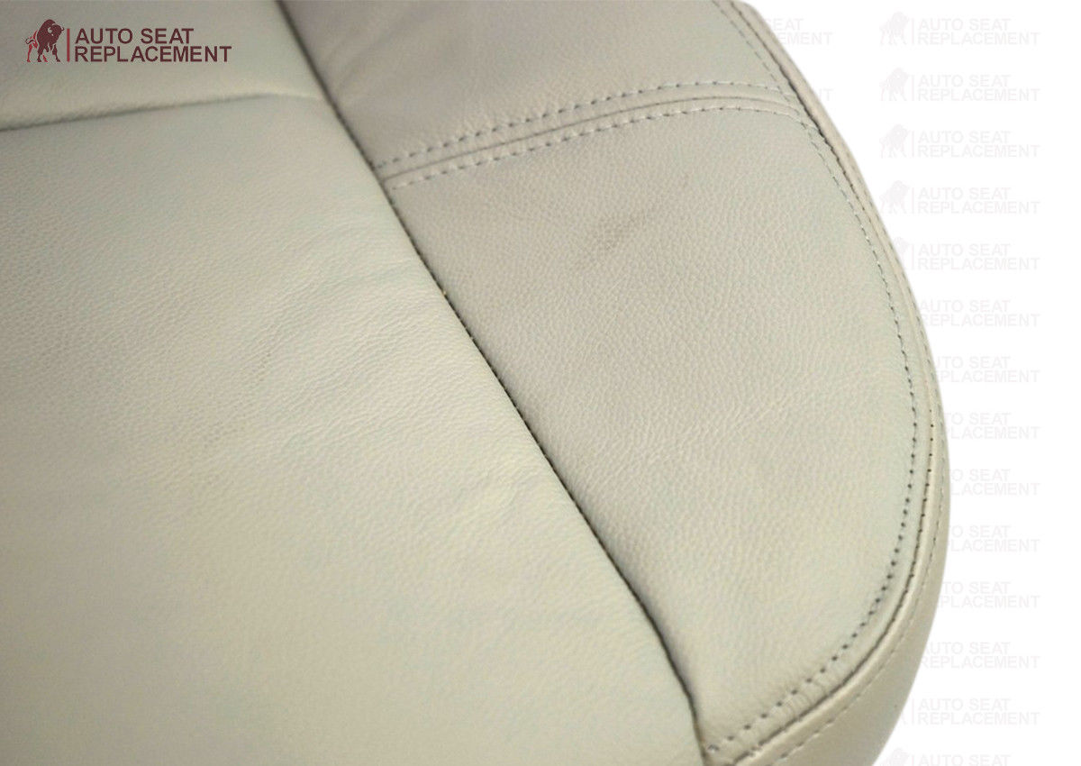 2007 To 2013 Chevy Silverado Driver Bottom Leather or Vinyl Seat Cover Light Tan