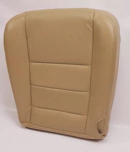 2002 2003 2004 2005 2006 007 Ford F250 F350 Driver Bottom Leather Seat Cover Tan