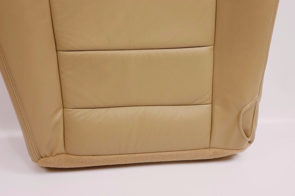 2002 2003 2004 2005 2006 007 Ford F250 F350 Driver Bottom Leather Seat Cover Tan