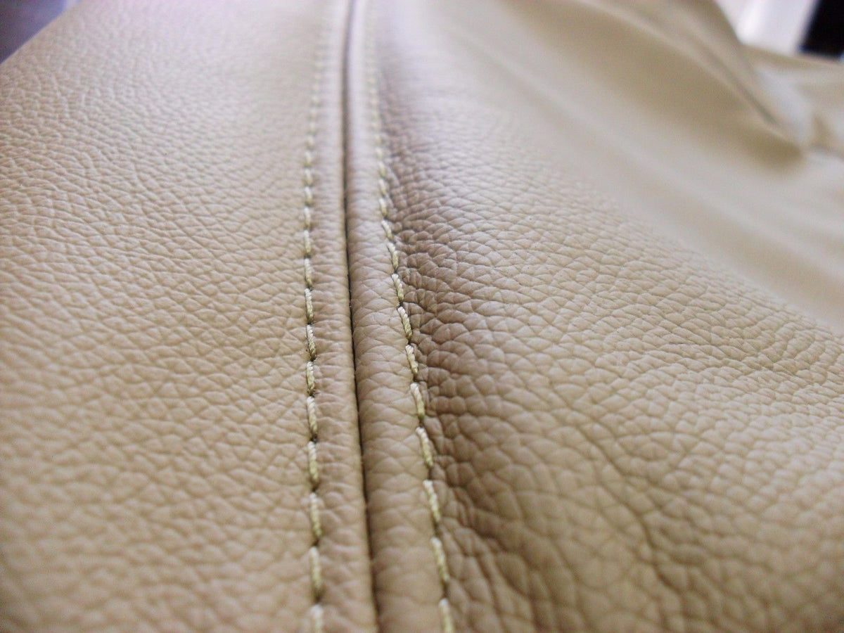 2002 2003 2004 2005 2006 007 Ford F250 F350 Driver Bottom Leather Seat Cover Tan