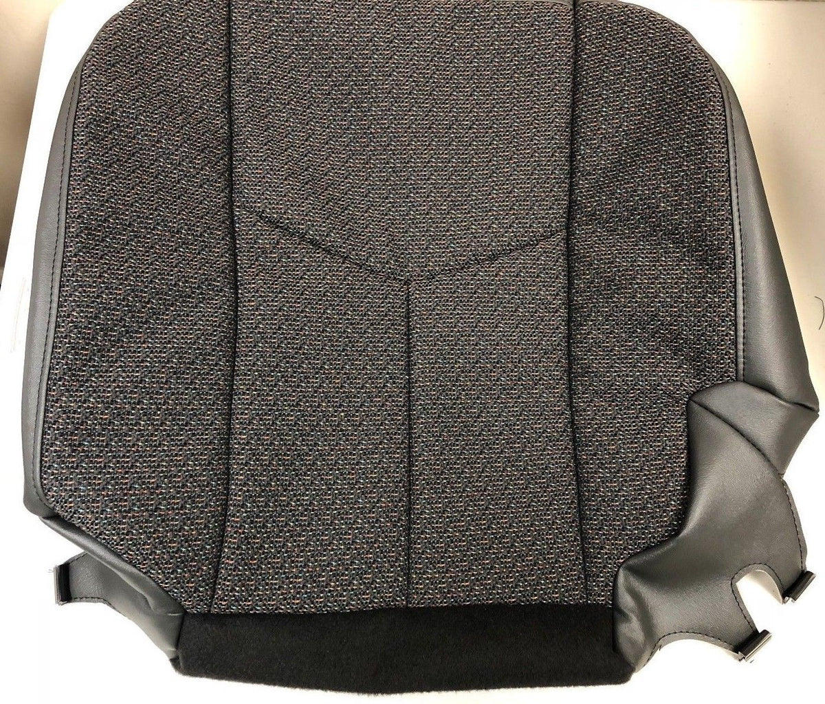 2003 2004 2005 2006 2007 Chevy Silverado Driver and Passenger Cloth Seat Cover in Dark Gray