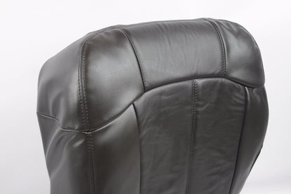 2000-2001-2002 Chevy Silverado Seat Cover in Dark Gray: Choose Leather or Vinyl