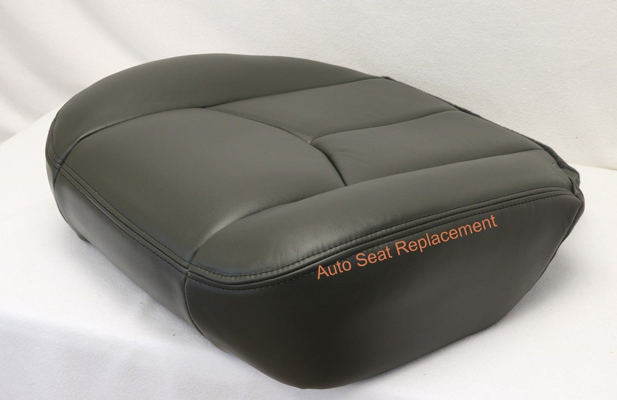 2003 2004 2005 2006 Chevy Avalanche Driver Passenger Bottom Seat Cover Dark Gray