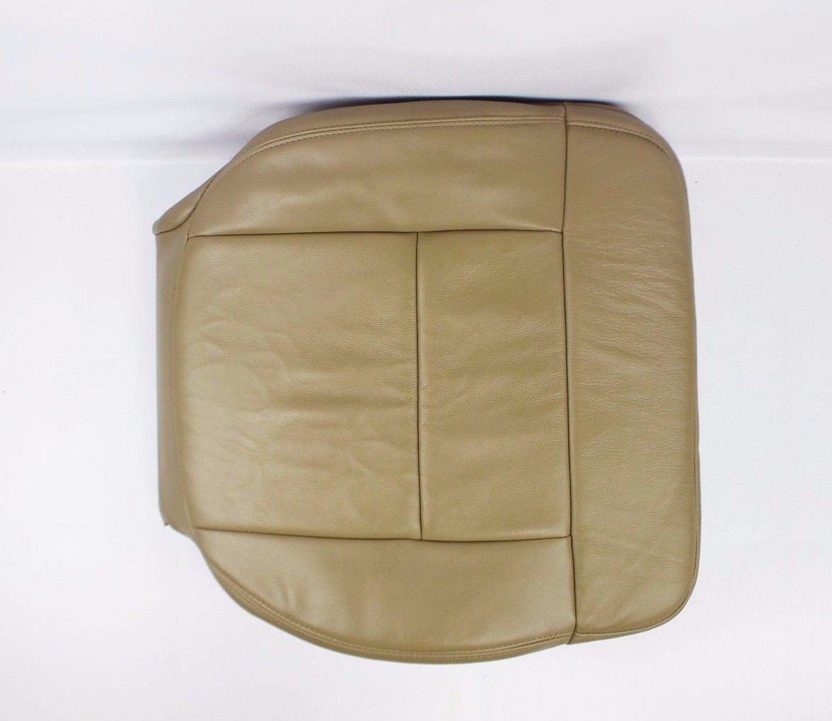 2005 2006 2007 008 F-150 Driver Bottom Leather Seat Cover Replacement Pebble Tan