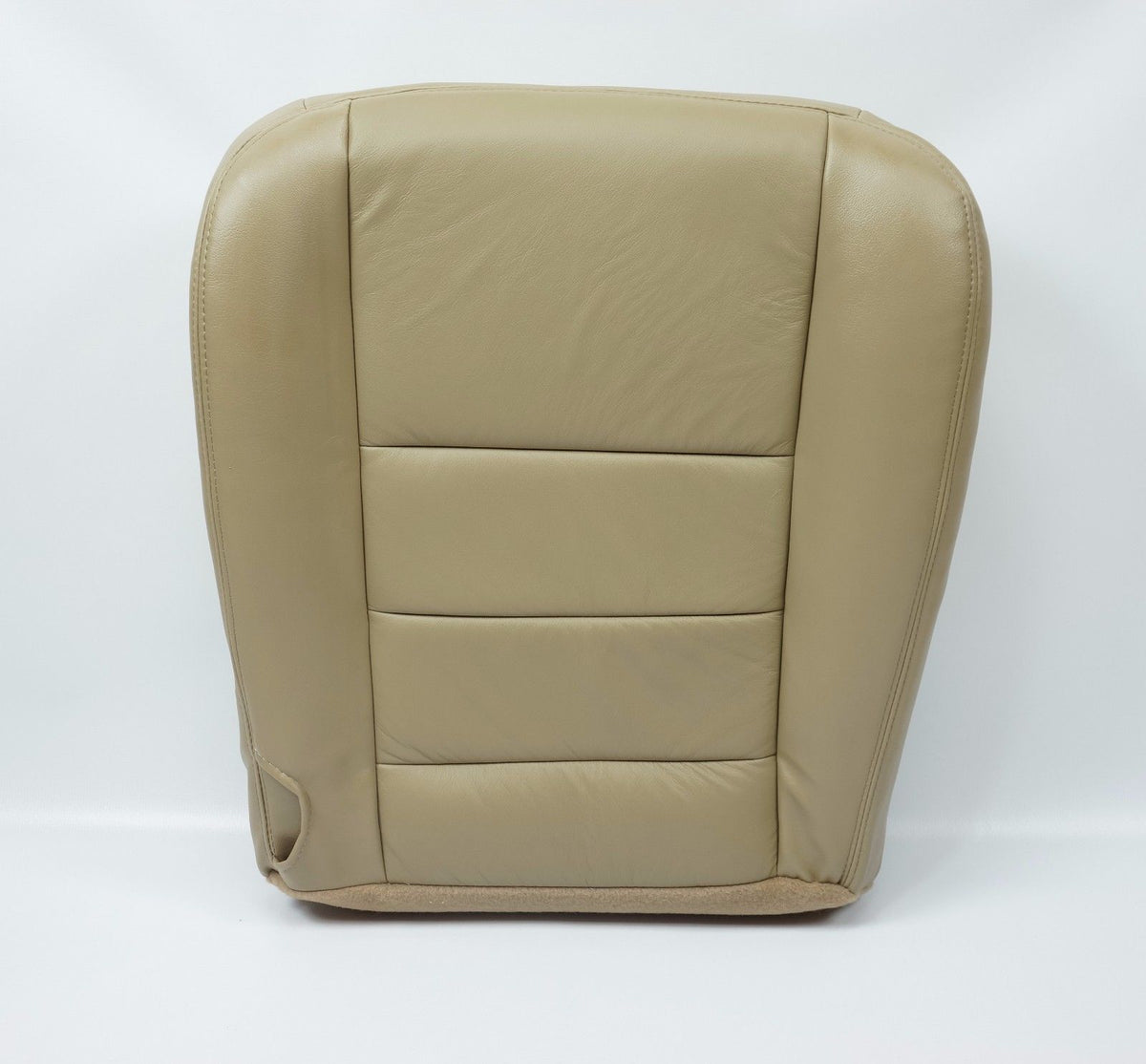 2006 2007 Ford F250 F350 Lariat XL XLT FX4 Driver Bottom Leather Seat Cover TAN