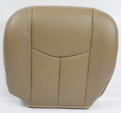 2003-2006 GMC Sierra & Chevy Silverado - Avalanche Driver Bottom Seat Cover tan