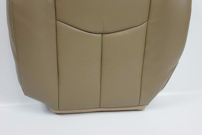 2003-2006 GMC Sierra & Chevy Silverado - Avalanche Driver Bottom Seat Cover tan
