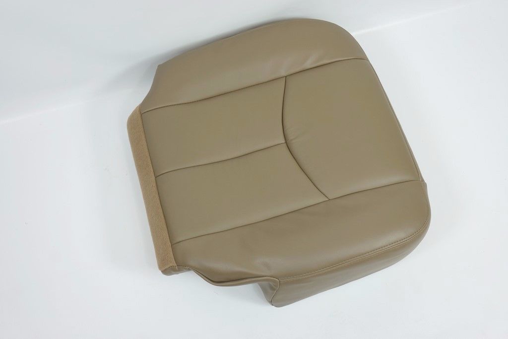 2003-2006 GMC Sierra & Chevy Silverado - Avalanche Driver Bottom Seat Cover tan