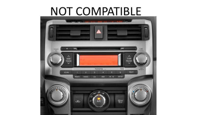 Radio Knobs (5th Gen 4Runner) - RED