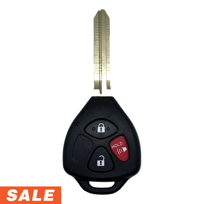 Toyota 3 Button Remote Head Key 2006-2013 for FCC: HYQ12BBY 4D67
