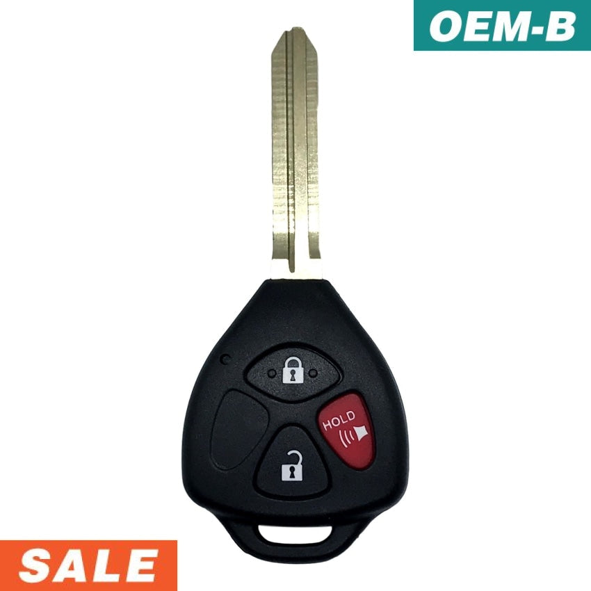 Toyota 4Runner Highlander RAV4 Yaris 2010-2019 OEM 3 Button Remote Head Key HYQ12BBY / HYQ12BDC (G Chip)