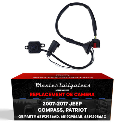 Jeep Patriot (2007-2017), Compass (2014-2017) OEM Replacement Backup Camera OE Part # 68192986AB, 68192986AC, 68192986AD