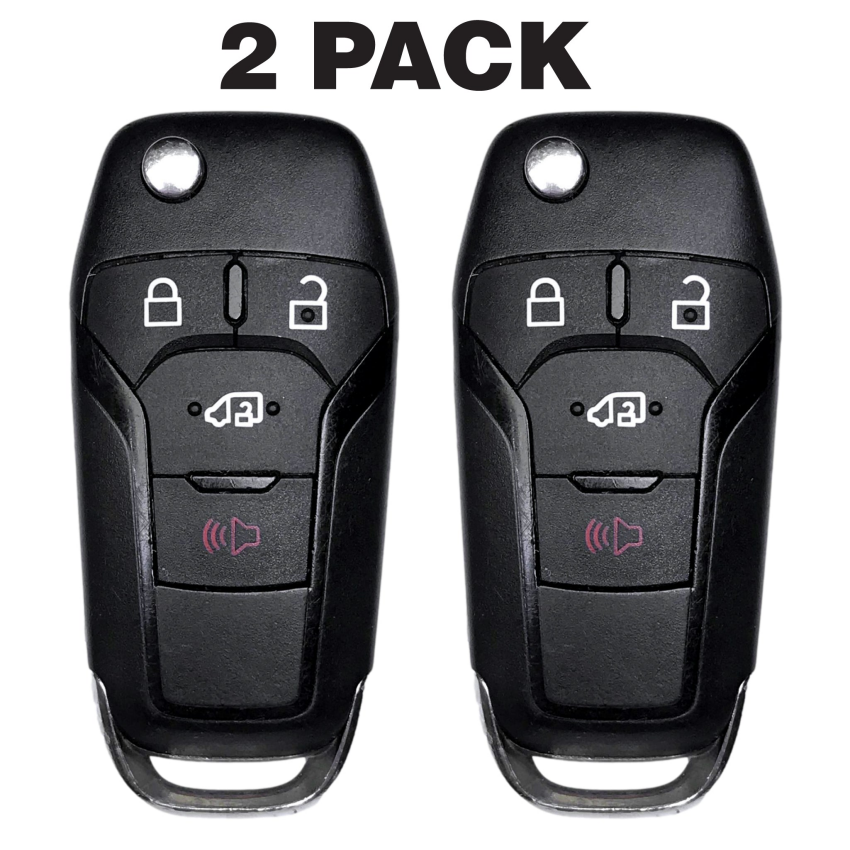 Ford Transit 4 Button Flip Key 2019-2026 For N5F-A08TAA | Aftermarket (2 Pack)
