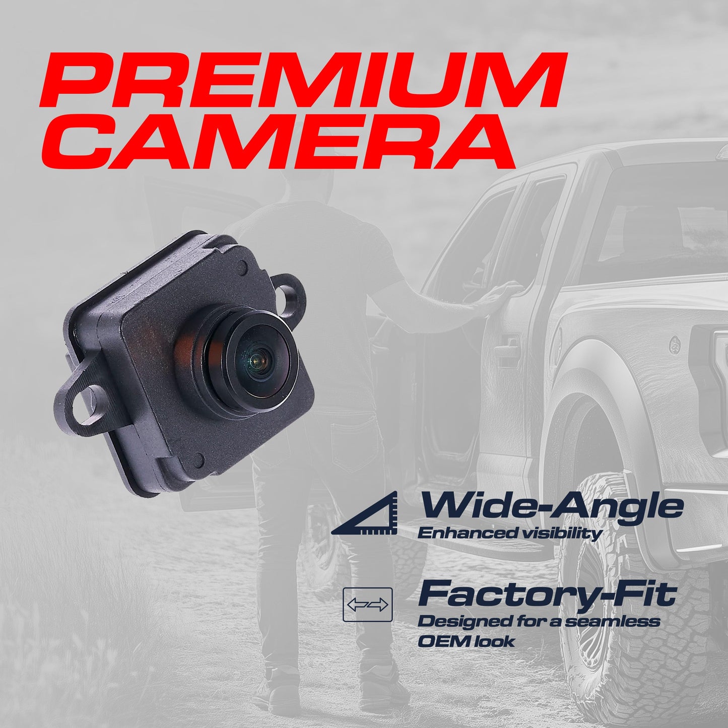 Jeep Renegade (2015-2017) OEM Replacement Backup Camera OE Part # 68360119AA, 68247493AA, 68247493AB, 68322023AA