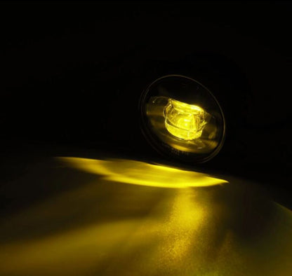 AlphaRex Universal Chrysler/Dodge/Hummer/Jeep DoubleTap Dual Color LED Proj Fog Lights - White/Amber 210004 *Discontinued