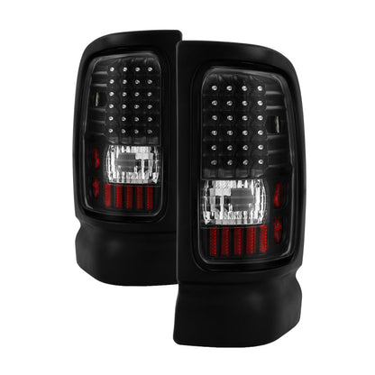 SPYDER Xtune Dodge Ram 1500 94-01 / Ram 2500/3500 94-02 LED Tail Lights Black ALT-ON-DRAM94-LED-BK 5012777