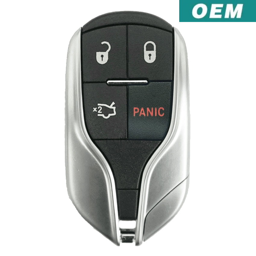 Maserati Ghibli Quattroporte 2014-2016 OEM 4 Button Smart Key M3N-7393490