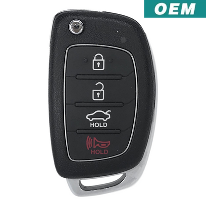 Hyundai Sonata 2015-2017 OEM 4 Button Flip Key TQ8-RKE-4F16