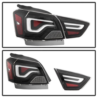 SPYDER xTune 14-18 Chevy Impala (Excl 14-16 Limited) LED Tail Lights - Black (ALT-JH-CIM14-LBLED-BK) 9042140