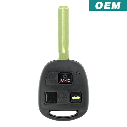 Lexus LS430 SC430 2001-2006 OEM 3 Button Remote Head Key HYQ12BBK