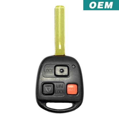 Lexus RX300 1999-2003 OEM 3 Button Remote Head Key N14TMTX-1 (Short Blade)