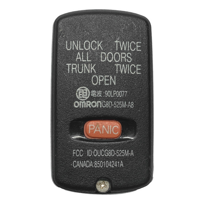 Mitsubishi Galant Eclipse 2002-2005 OEM 4 Button Remote OUCG8D-525M-A