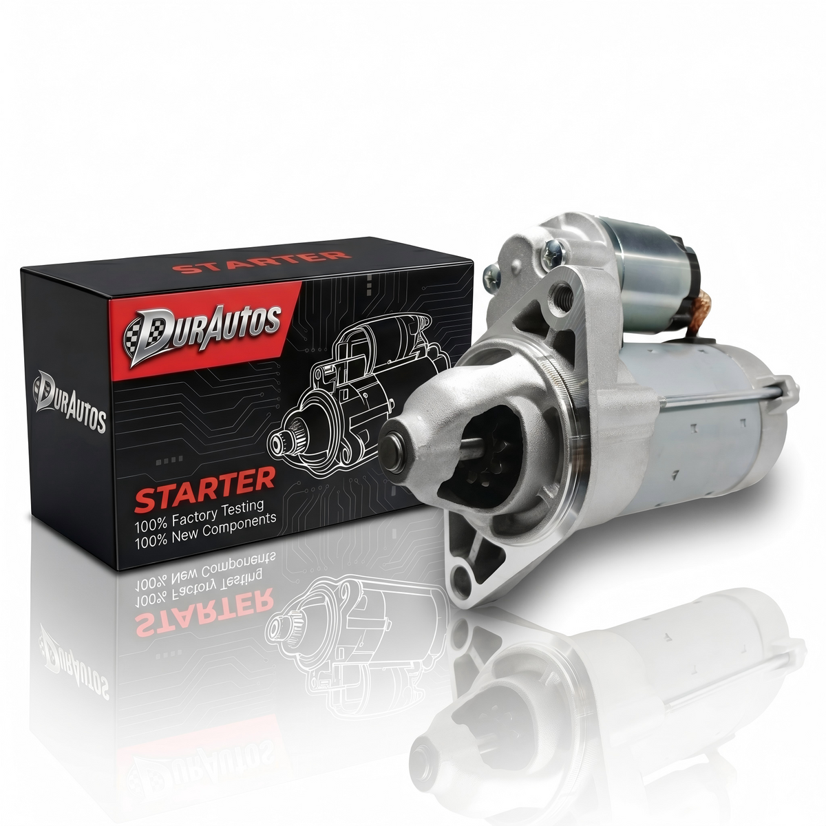 Durautos Starter Motor for 2007-2019 Toyota Yaris & 2004-2006 Scion xA xB 1.5L, Replaces 28100-21060