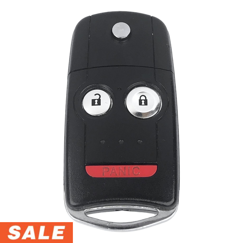 Acura MDX RDX 3 Button Flip Key Remote 2007-2013 For N5F0602A1A | Aftermarket