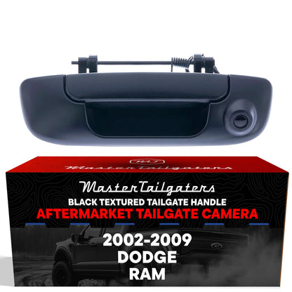 Dodge Ram (2002-2009) Black Replacement Tailgate Handle with Backup Camera