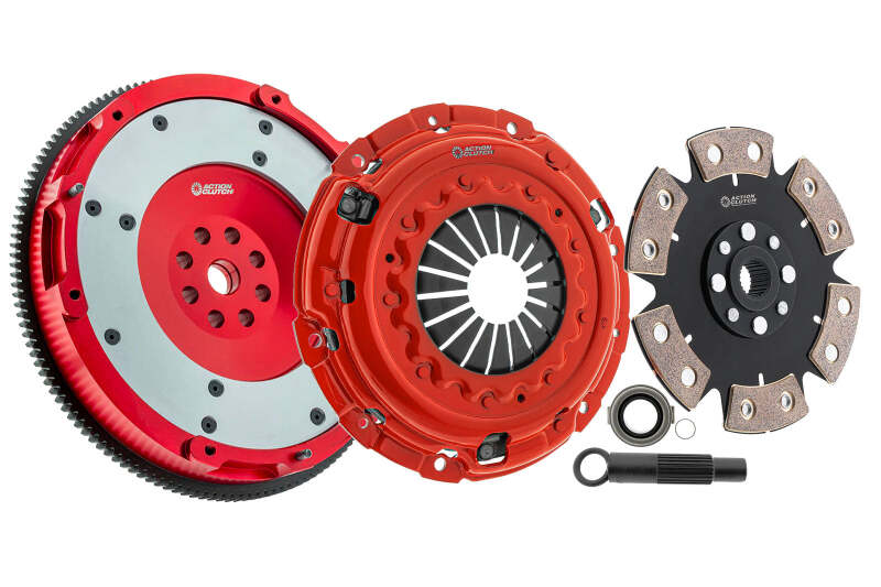 Action Clutch 2022 Honda Civic Si 1.5L (L15B7) Turbo Stage 4 Clutch Kit (1MD) w/Aluminum Flywheel ACR-3422-AL