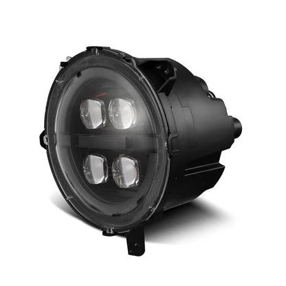 2018-2025 Jeep Wrangler JL / Gladiator JT NOVA-Series Bi-LED Projector Headlights Alpha-Black