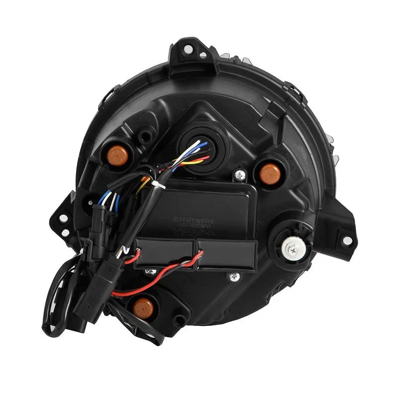 2018-2025 Jeep Wrangler JL / Gladiator JT NOVA-Series Bi-LED Projector Headlights Alpha-Black