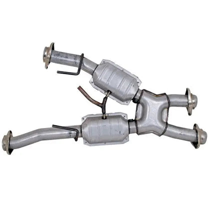 Ford Mustang V6 / V8 High Flow Catted X-Pipe 79-93 Automatic